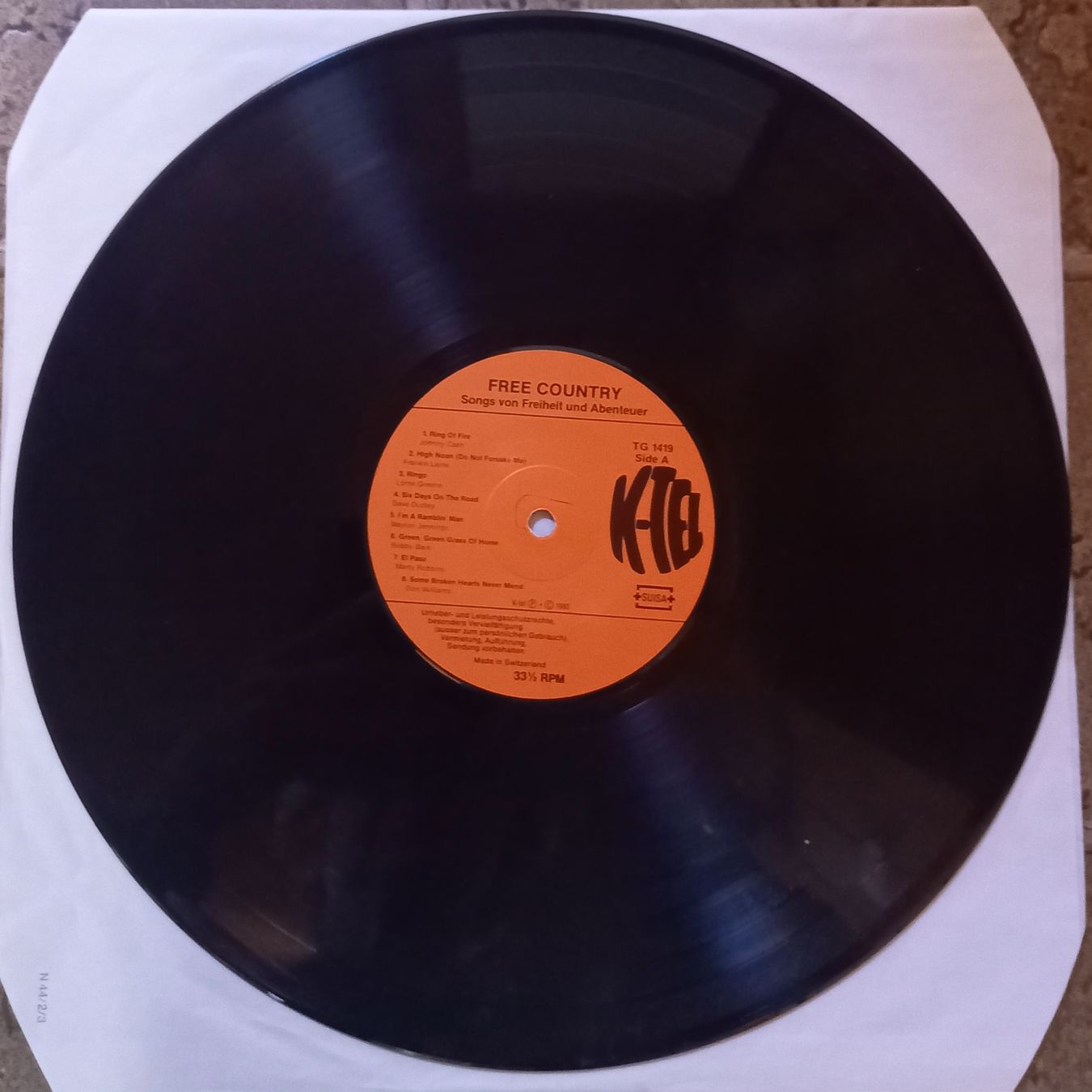 Dischi in vinile: Schallplatte mit Country-Songs / LP – Usato da Marbach LU venduto da Ilrebo 3