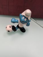 Figurine Schtroumpf Footballeur Vintage