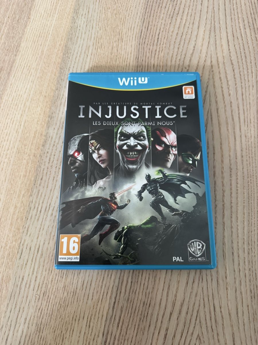 Nintendo Giochi: Jeu Injustice Wii U – Usato da Les Reussilles venduto da zha_8z2d