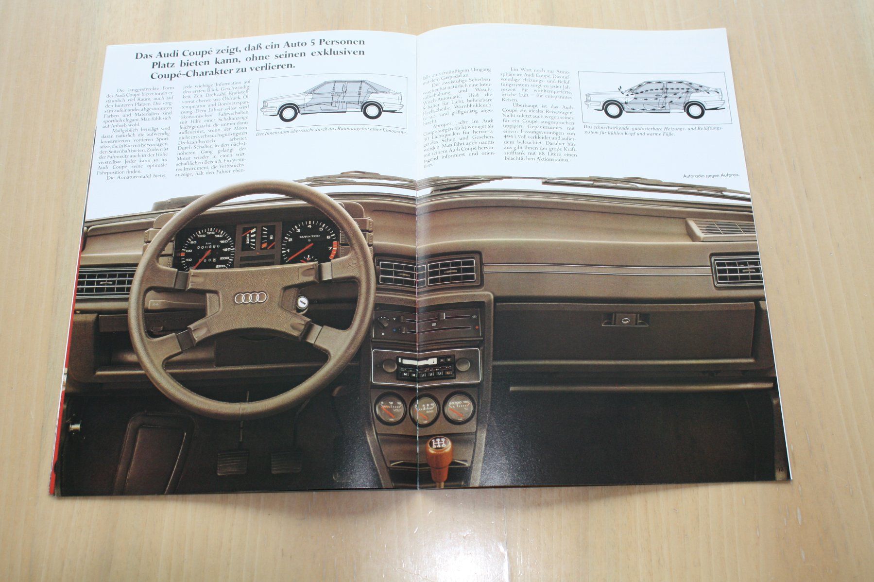 Audi Documents: Audi Coupe Prospekt 1981 – D'occasion à Wikon par erwin400 6