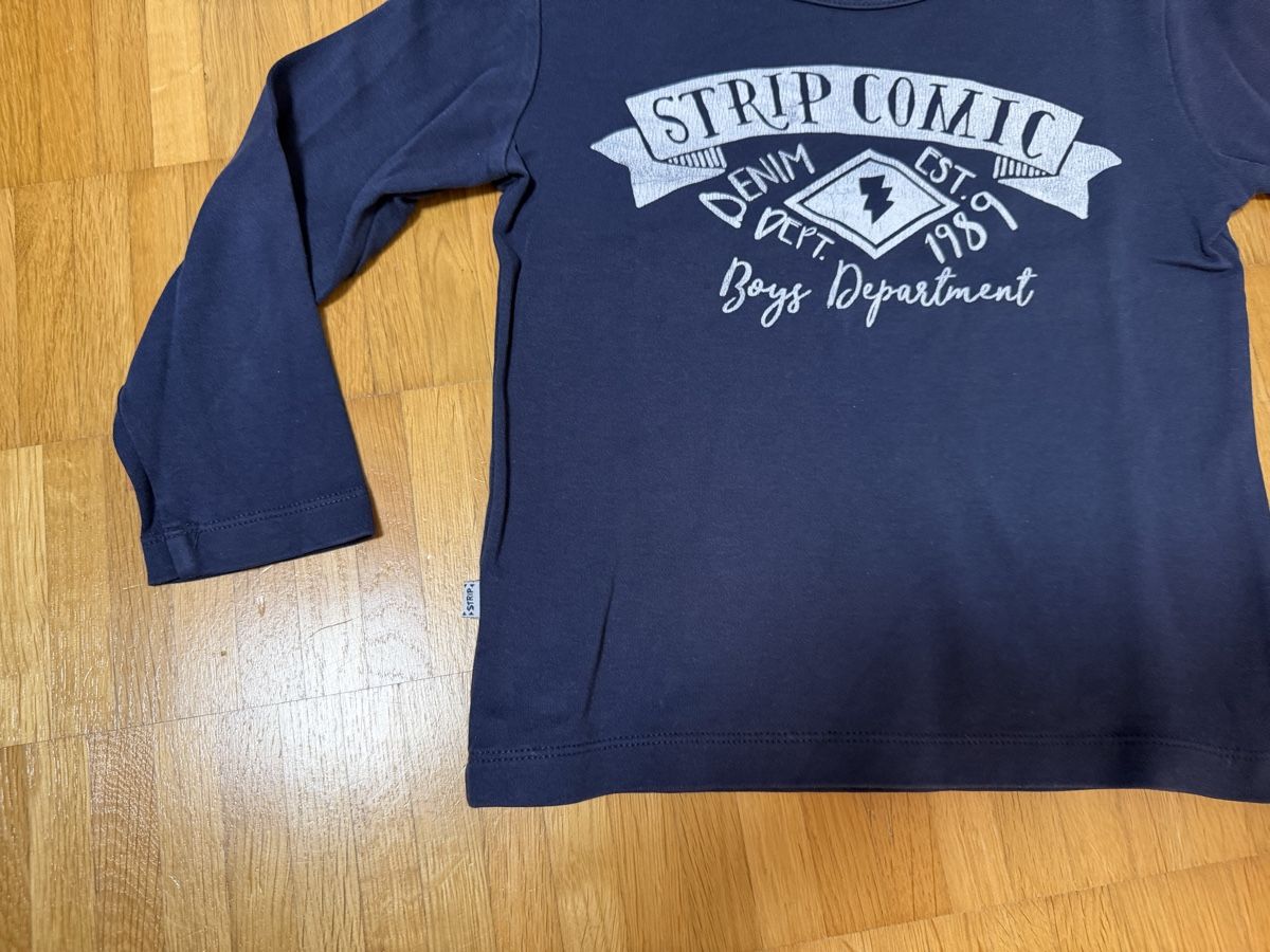 Pullover & Sweatshirts: Langarmshirt, Gr. 116, Comic-Print, 100% Baumwolle! – Gebraucht aus Jona von Good_luck_ 1