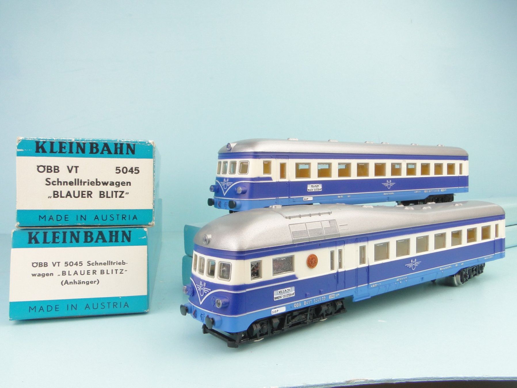 Kleinbahn Modellini di ferrovie: Kleinbahn H0 5045 Blauer Blitz, NEU – Usato da Bülach venduto da cann11