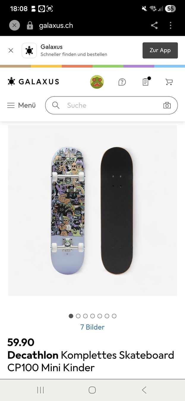 Skateboards: Skateboard CP100 Mini Kinder – Nuovo (secondo la descrizione) da Zürich venduto da Dragii02 3