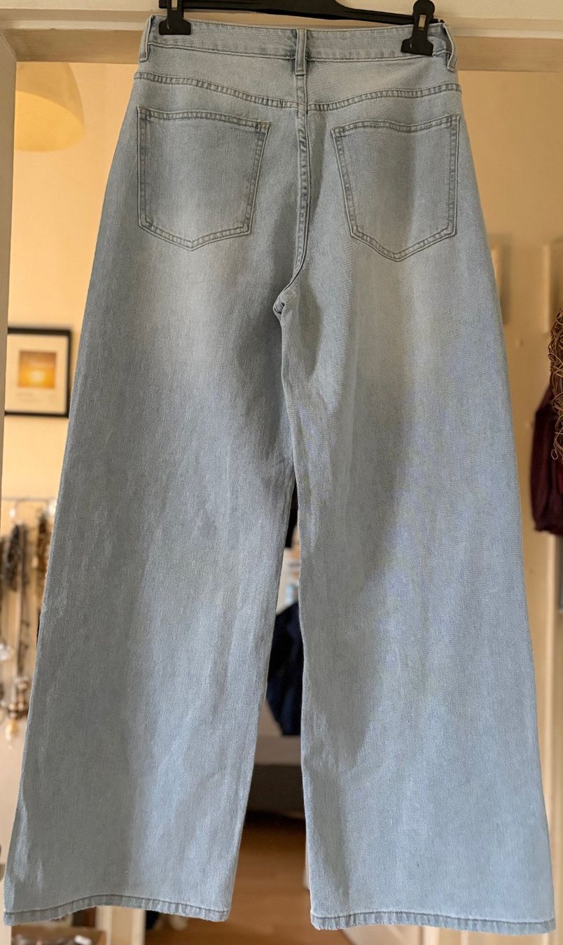 Jeans: JEANS WIDE AVEC STRASS! M – Nuovo e nell'imballaggio originale da Locarno venduto da NicoNion 5