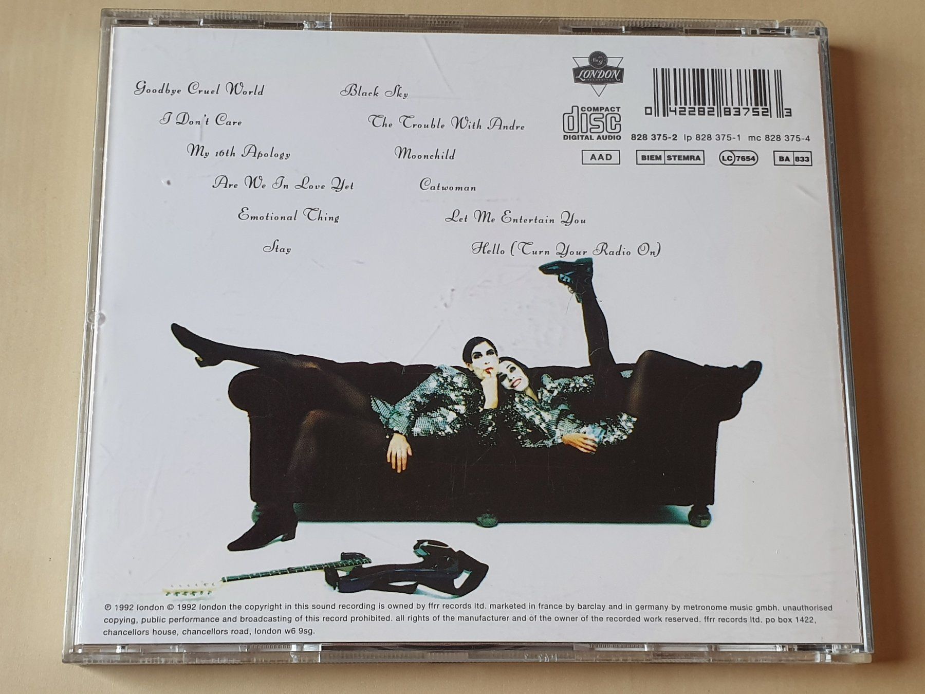 CDs: Shakespears Sister Hormonally Yours – Gebraucht aus Stansstad von collectorsshop 1