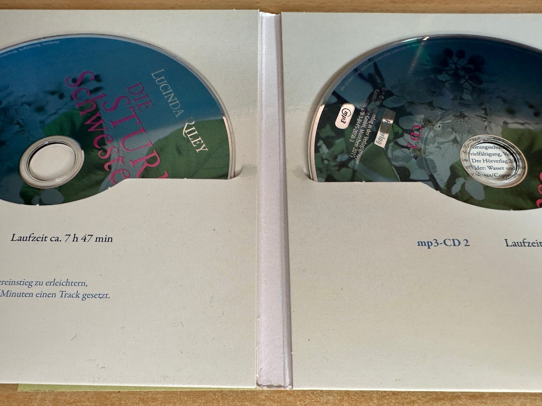 Hörbücher: Lucinda Riley - Die Sturmschwester - 2 CD MP3 – Gebraucht aus Rikon im Tösstal von Alpenmutz 2