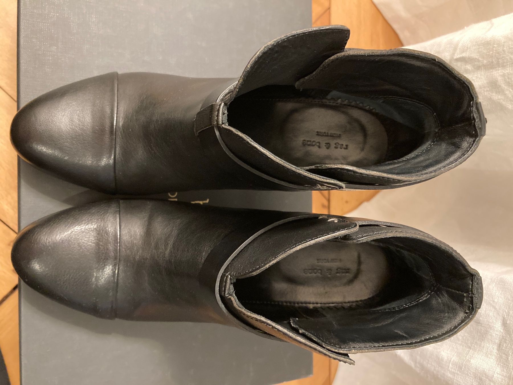 Scarpe da donna: RAG & BONE - Stiefeletten Ankleboots - Leder - schwarz – Usato da Bern venduto da Leppi2 4