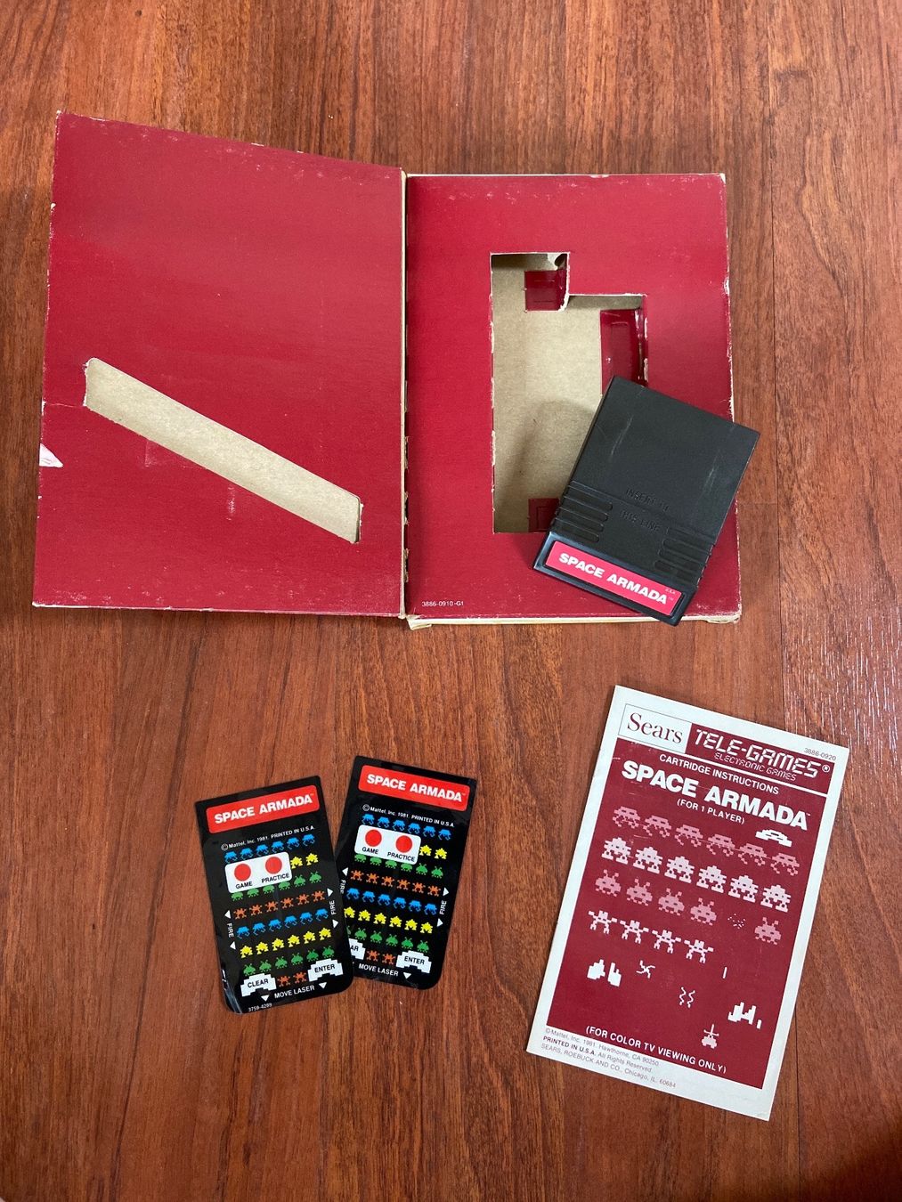 Giochi: Intellivision  / Sears / TeleGame - Space Armada – Usato da Frauenfeld venduto da golfdude 3