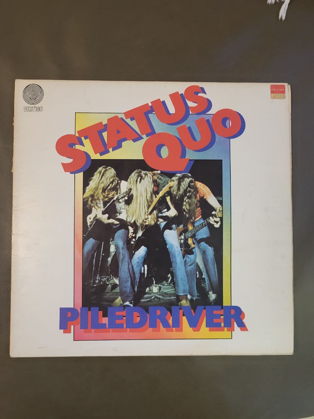 Dischi in vinile: Vinyl LP Status Quo Piledriver Vertigo – Usato da nunningen venduto da mic_88k2