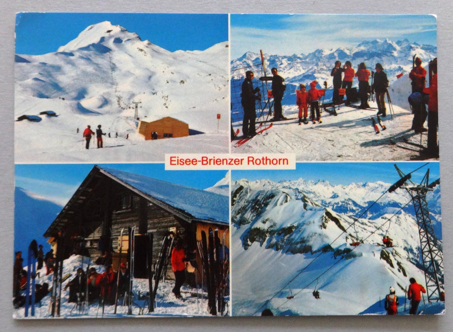 Ansichtskarten: Eisee-Brienzer Rothorn – Gebraucht aus Fétigny von Billy2miny