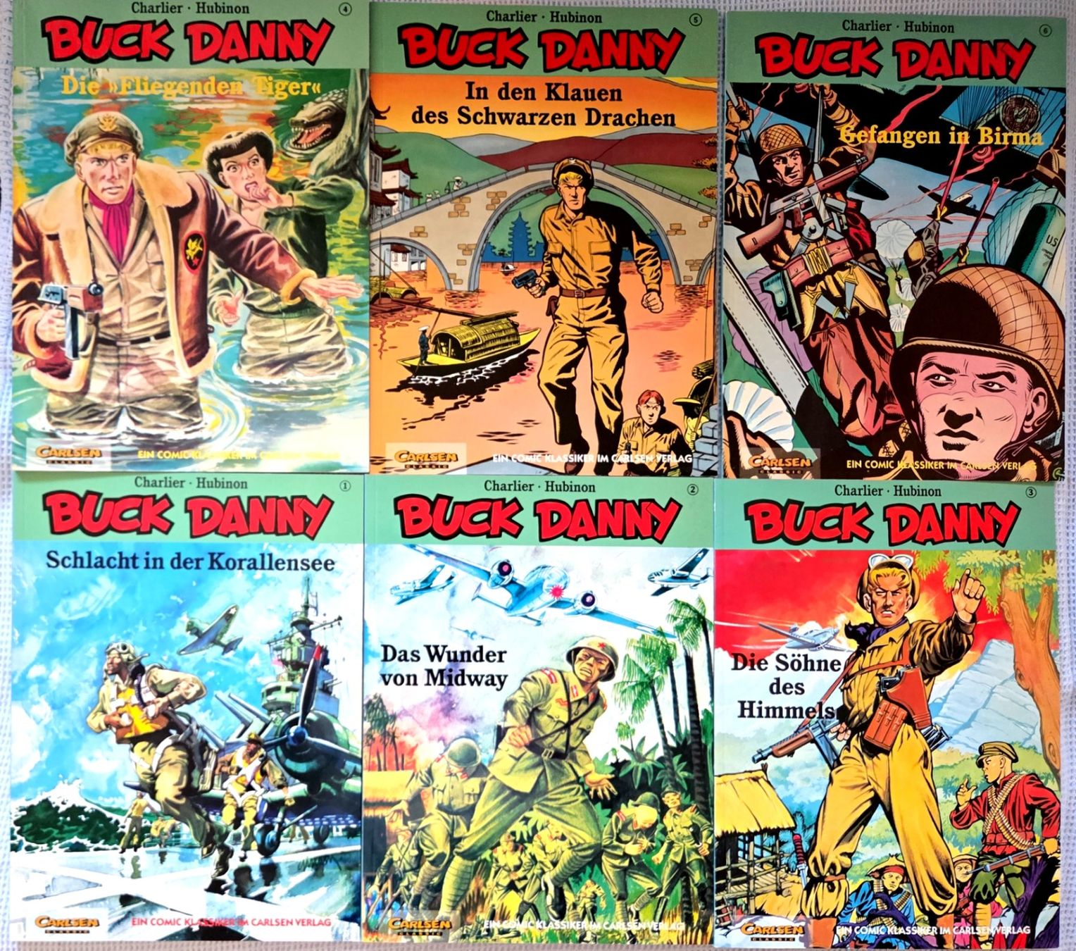 Fumetti: Buck Danny - 8 Bände - Siehe Details unten - Comic – Nuovo (secondo la descrizione) da Reinach BL venduto da solidsenders