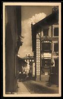 Pontresina, Strassenpartie der Ortschaft