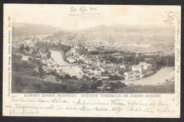 Baden Teilansicht mit Bäderhotels