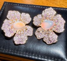 Boucles d’oreilles Fleur de Rosée