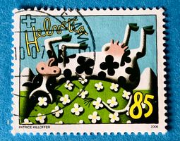 Nr.1198 Kuh auf Rücken GESTEMPELT Sondermarken 2006   