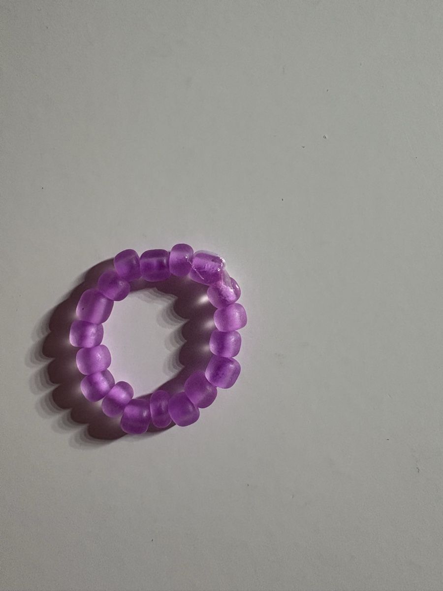 Ringe: Sommerlicher Perlenring in Lila, neu – Neu (gemäss Beschreibung) aus Winterthur von nik_pr58 3