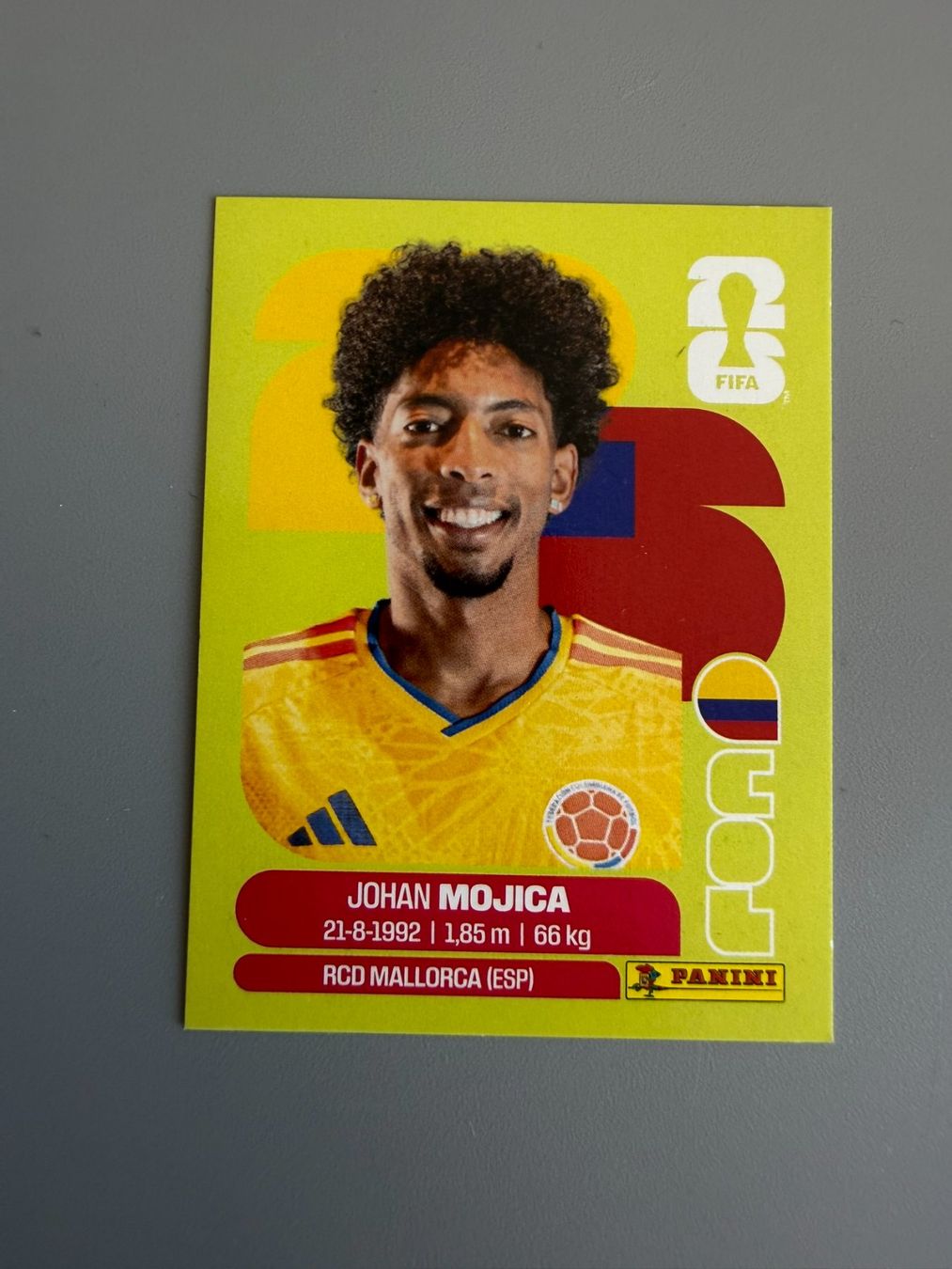 Panini Cartes à collectionner: Panini Johan Mojica COL7 – D'occasion à Liebefeld par Ronaldo-1996