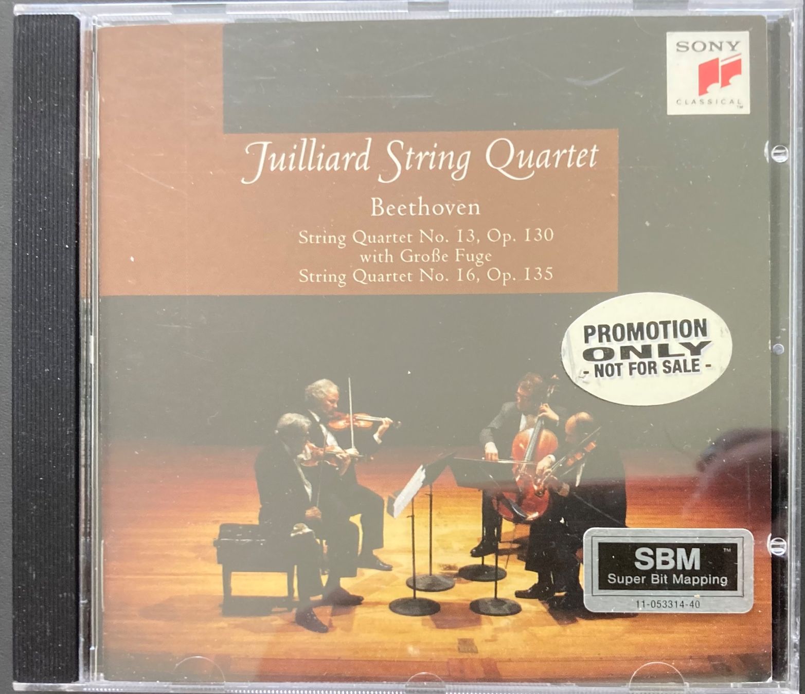 CDs: BEETHOVEN......STRING QUARTET NO. 13...... – Gebraucht aus Poliez-Pittet von Newtown-Records
