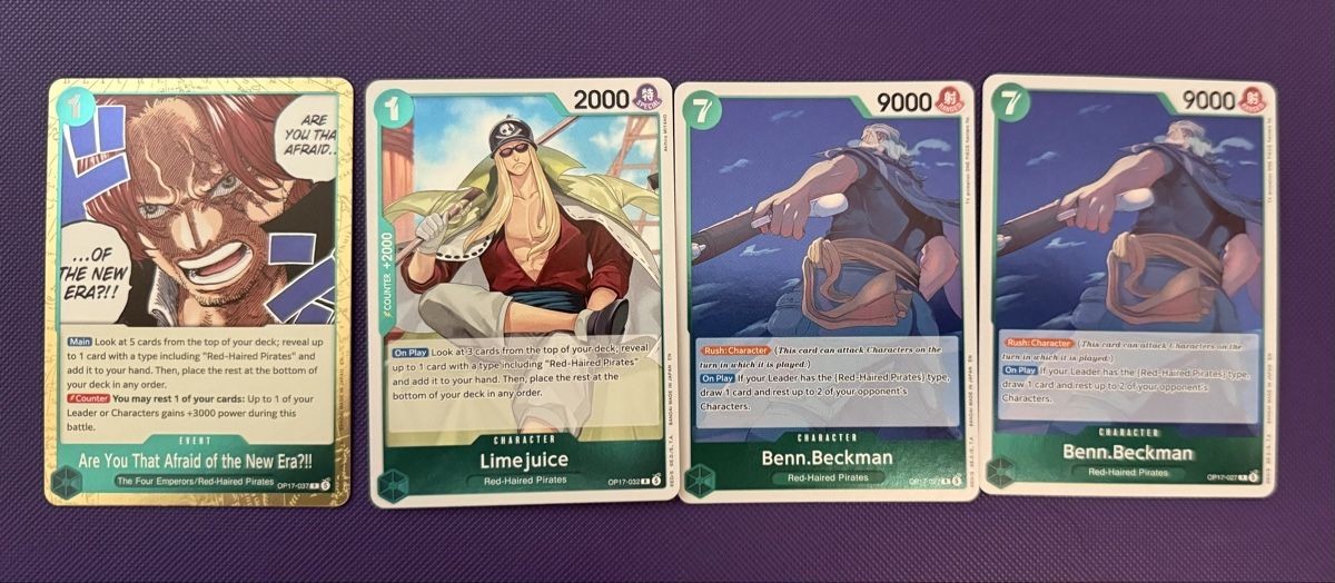 Bandai Carte collezionabili: One Piece Karten OP17 Shanks Deck – Nuovo (secondo la descrizione) da Horgen venduto da haz_8ldx
