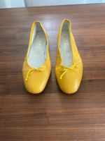 BRUNO MAGLI LUXUS BALLERINA GELB TOP !  GR 39