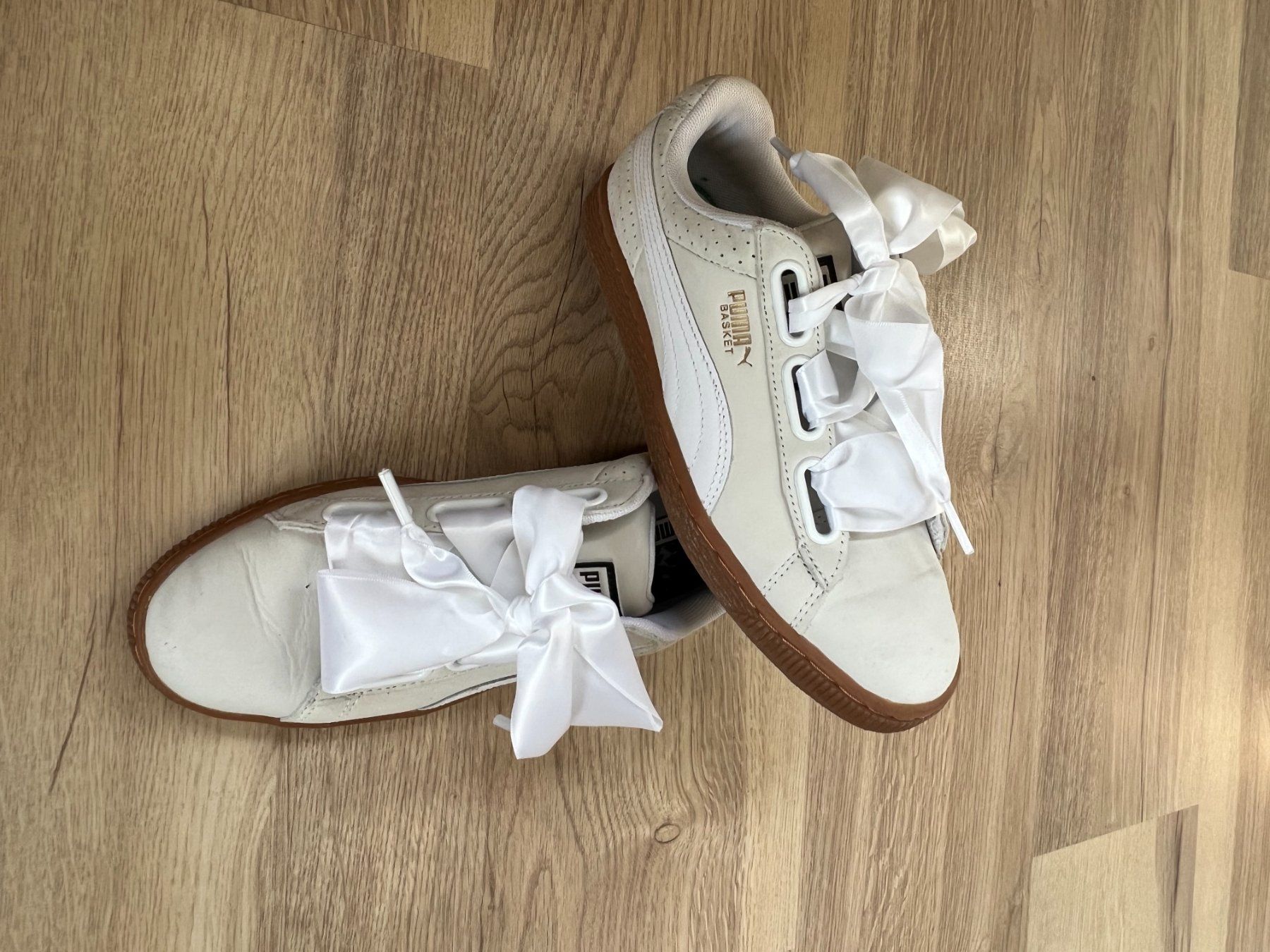 Puma Scarpe da donna: Puma Sneaker  Basket weiss Gr. 37.5 – Nuovo (secondo la descrizione) da Safnern venduto da Sbinchen 3