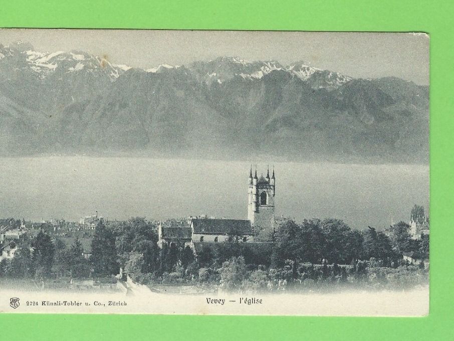 Ansichtskarten: Vevey – Gebraucht aus Zürich von t24_de