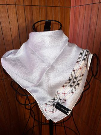 Burberry Halstuch Hellblau 57x57 – Neu