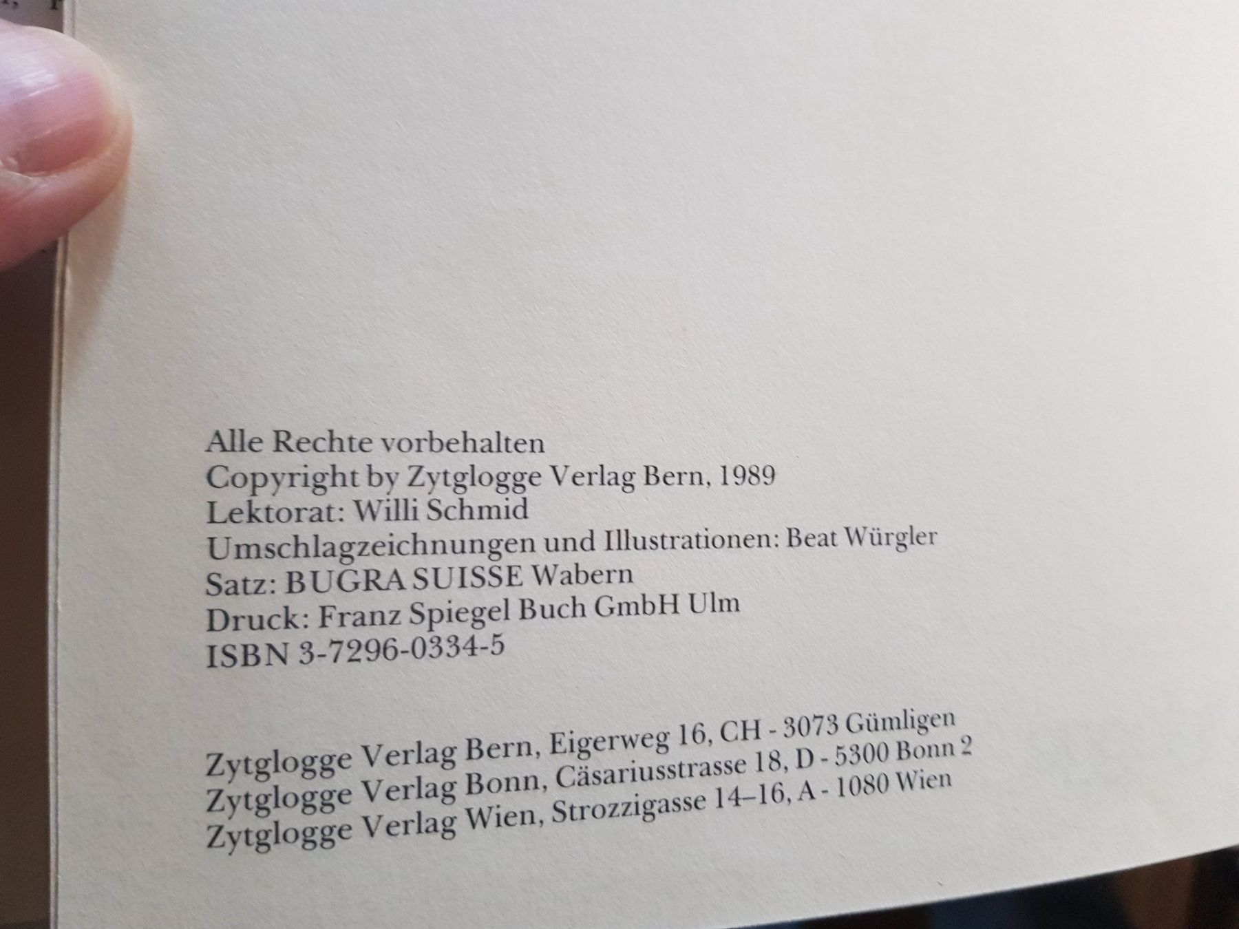 Bücher: Vintage Klassiker Buch: Andreas Urweider - Fläisch u fFligel – Gebraucht aus Walterswil BE von Lonitti 6