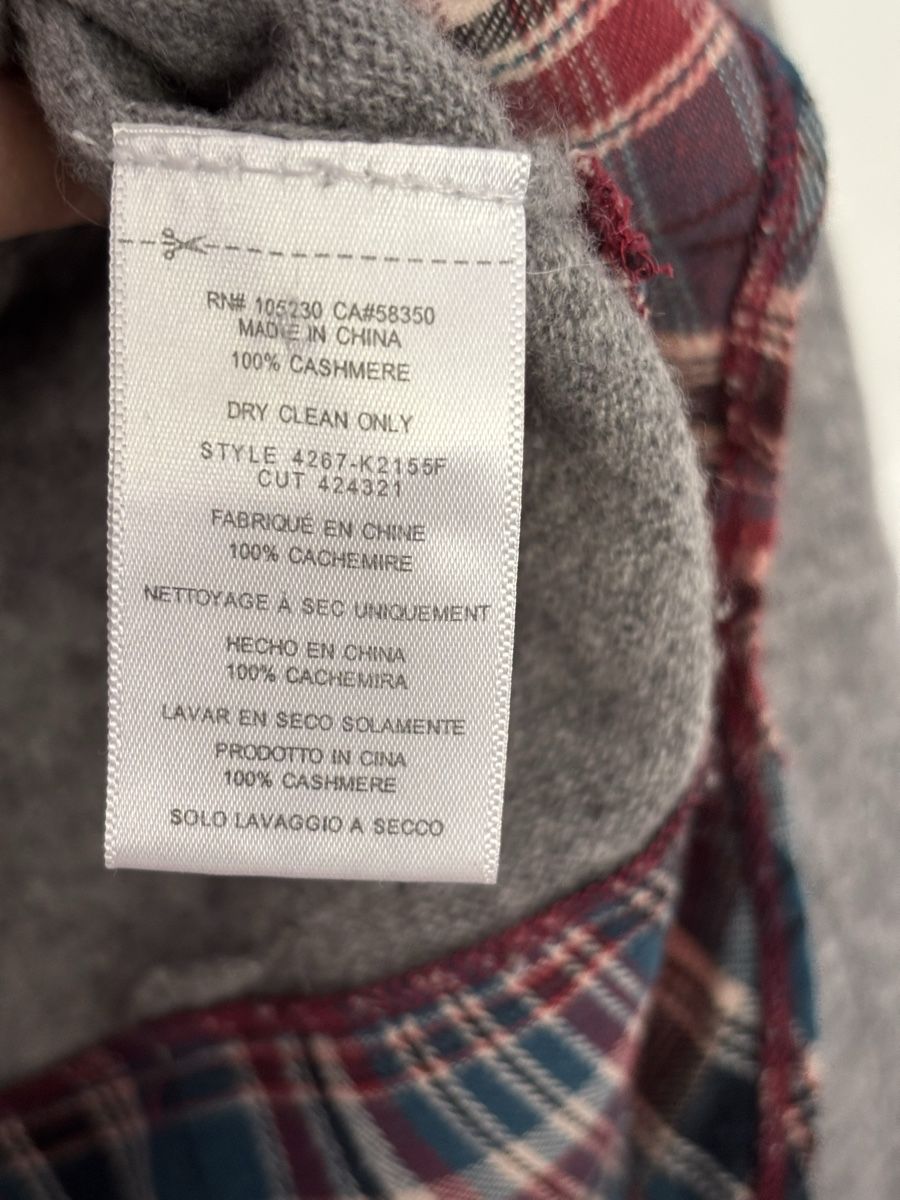 Maglioni & Felpe: grauer Pullover 100% Kaschmir von Joie – Usato da Winkel venduto da Zimtguetzli 3