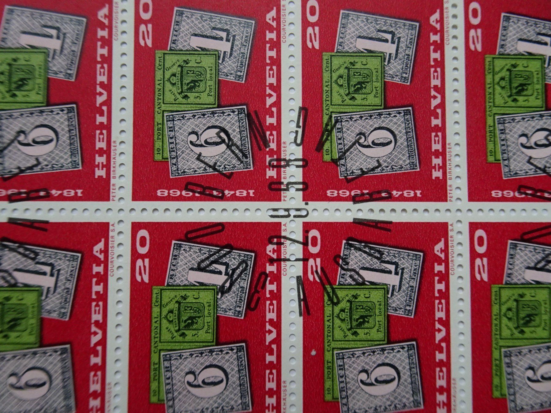 Alle Briefmarken: 1968 – Neu (gemäss Beschreibung) aus Aadorf von Chnorli-Furz 1