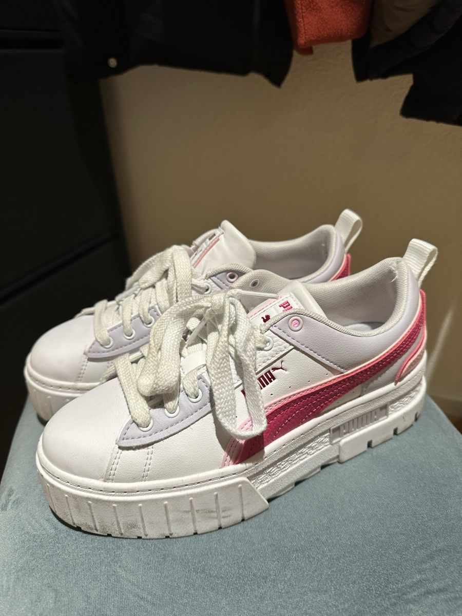 Puma Scarpe da donna: Weisse Puma Sneaker Gr. 38 – Usato da Dietikon venduto da Zebrino_10 1
