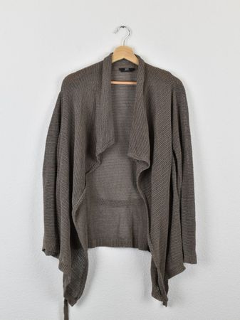 Boss Cardigan, Wasserfallkragen, Gr.XL