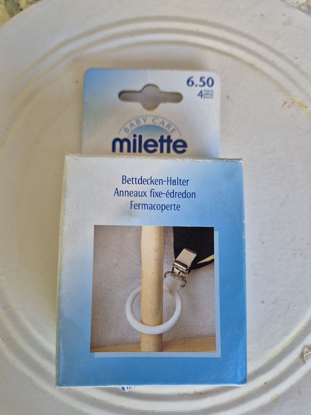 Supporti a parete: Milette Bettdecken-Halter: Nie verwendet!  – Nuovo (secondo la descrizione) da Krauchthal venduto da SamsPuce