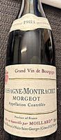 2 FL Chassagne-Montrachet 1er Cru - Morgeot 1983 Moillard