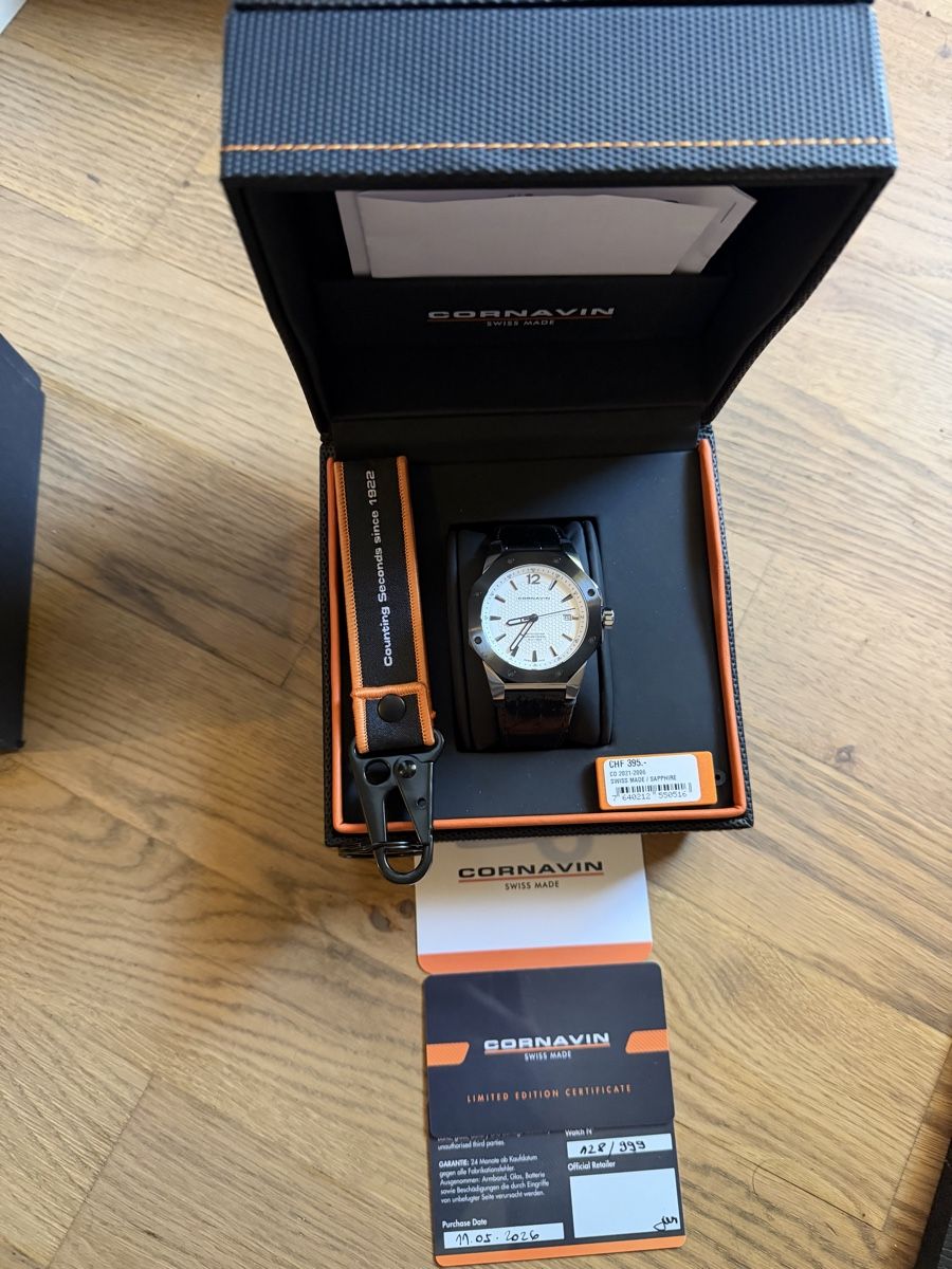 Orologi: CORNAVIN CO – Nuovo e nell'imballaggio originale da Bachenbülach venduto da RN-789 6