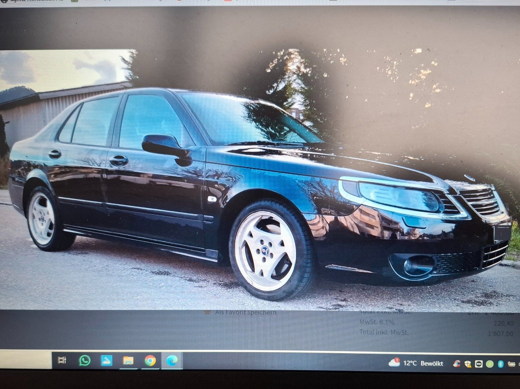 Saab Autos: Saab 9-5 Limousine Turbo – Gebraucht aus Adligenswil von Exnovo