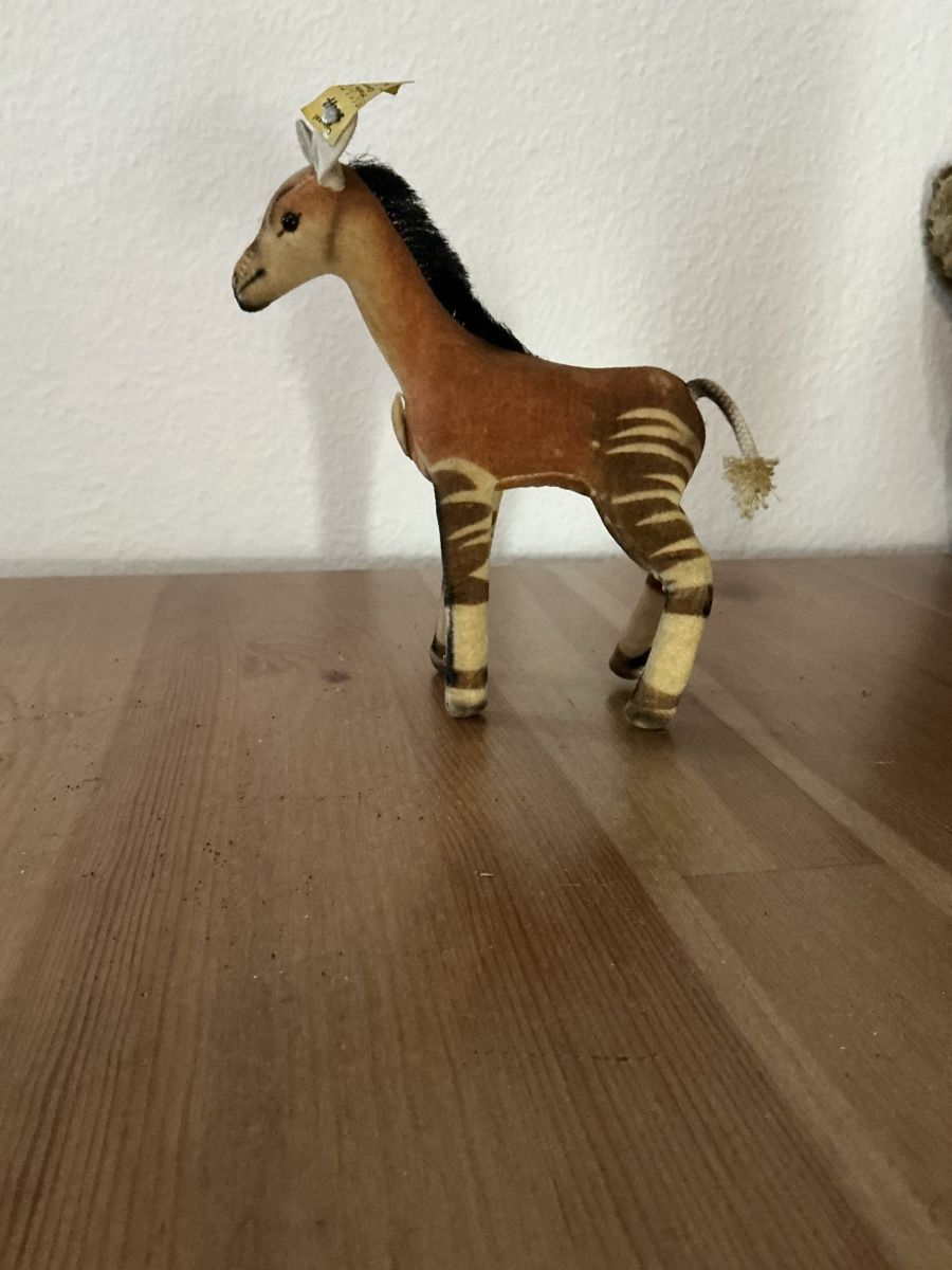 Steiff Spielzeuge: Steiff Okapi Nr 6414 – Gebraucht aus Basel von Ajscha7o1 3
