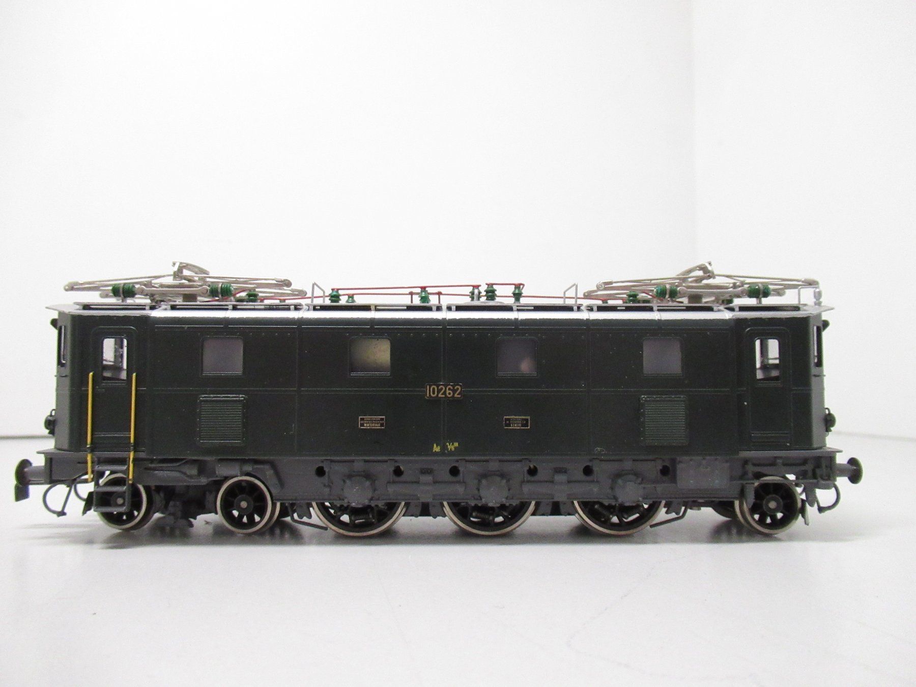 Fulgurex Modellini di ferrovie: Fulgurex E-Lok Ae 3/6 II SBB CFF FFS Analog Messing DC H0 – Usato da Basel venduto da mhmarken 1