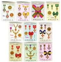 Briefmarken "Orden". Angola