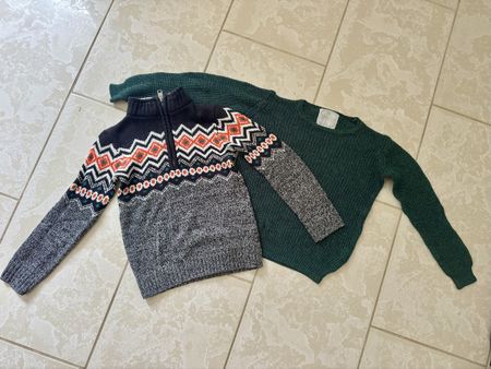 2 Pullover Jungen Grösse 116 cm / 7 Jahre