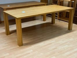 Eichentisch aus massivholz Platte 4cm    200x95x75cm