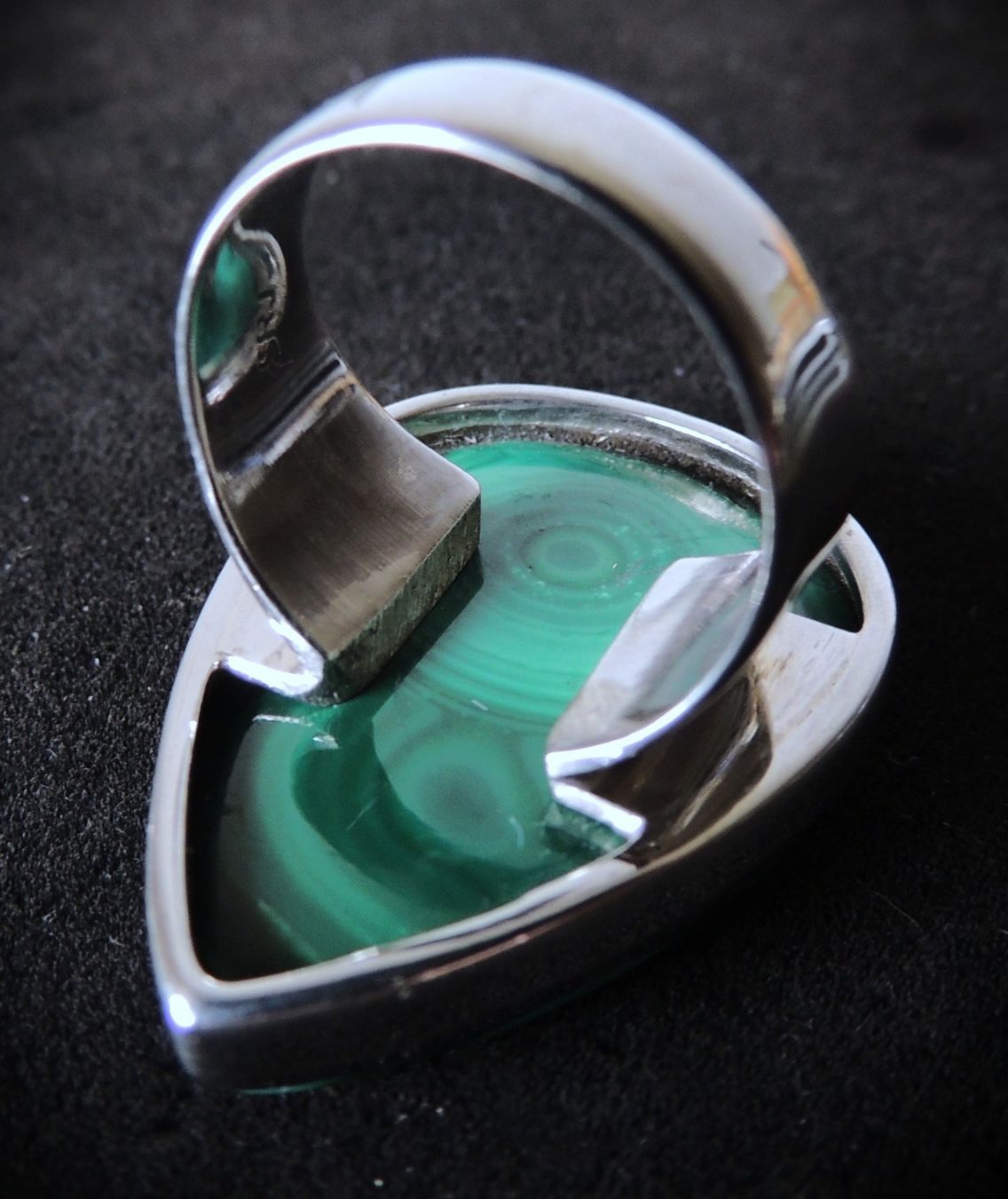 Ringe: Silber 925 Malachit Fingerring Gr. 56 – Neu und originalverpackt aus Waldenburg von schaller707 4