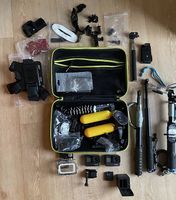 2 go pro 7, télécommande, et plein d'accessoires