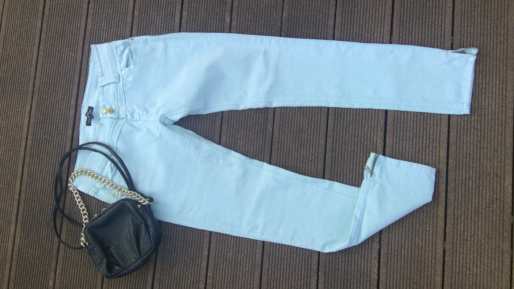 Pantaloni: Pantalon bleu clair HYDEE Chicorée, taille 40 (98cm) – Nuovo (secondo la descrizione) da Agiez venduto da chouchanelle