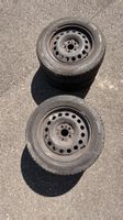 4 Winterräder 195/60 R15 auf Stahlfelgen Contin. &  Nokian