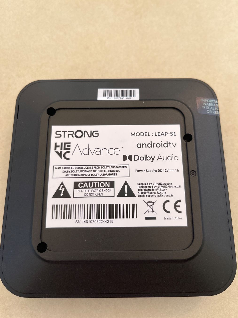 Sistemi audio & multimediali: Strong Leap S1 4K Android TV box – Usato da Bäch SZ venduto da CaptainVerbier 2