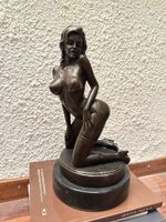 Bruno ZACH (1891-1935) | Statue bronze érotique