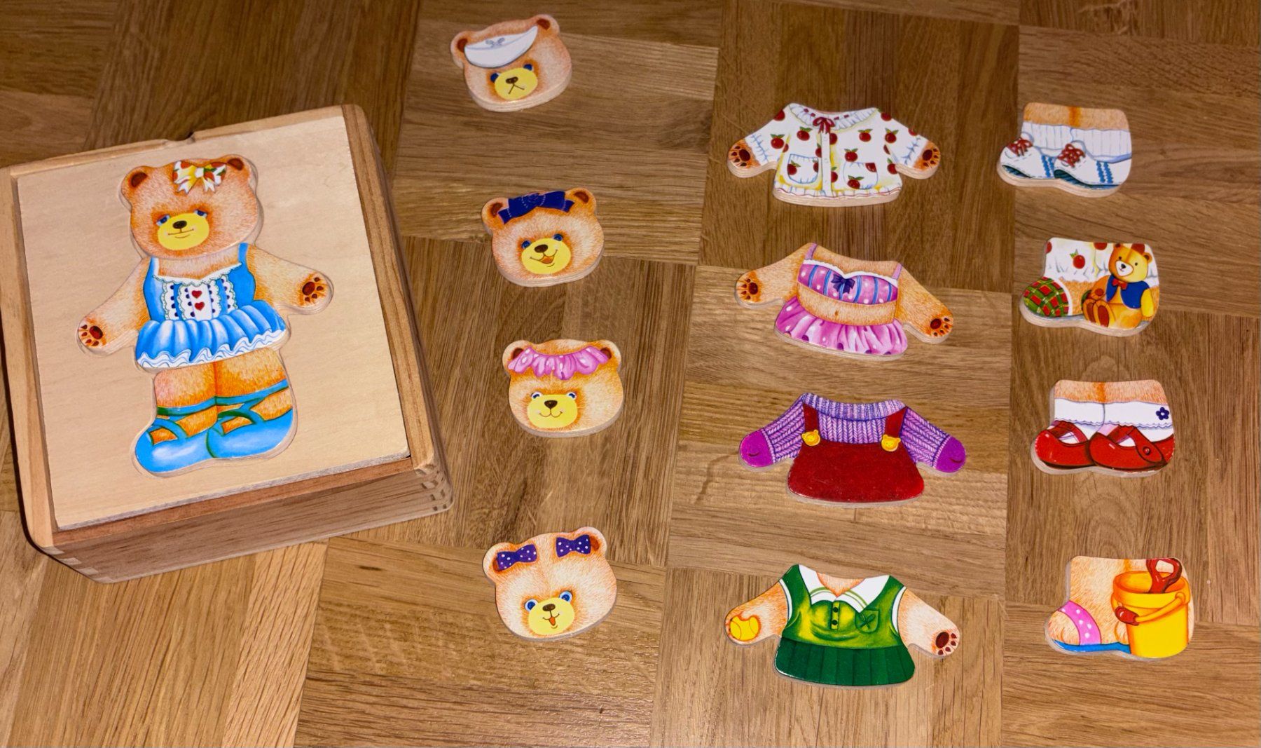 Puzzle: Bären - Holzpuzzle – Usato da Ebmatingen venduto da Sunshine001005