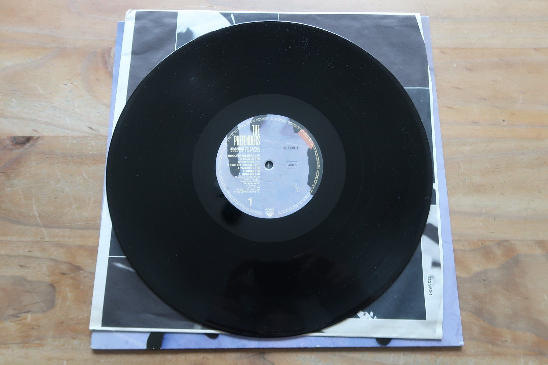 Dischi in vinile: THE PRETENDERS - LEARNING TO CRAWL - VINYL LP – Usato da Basel venduto da Patiscat 3