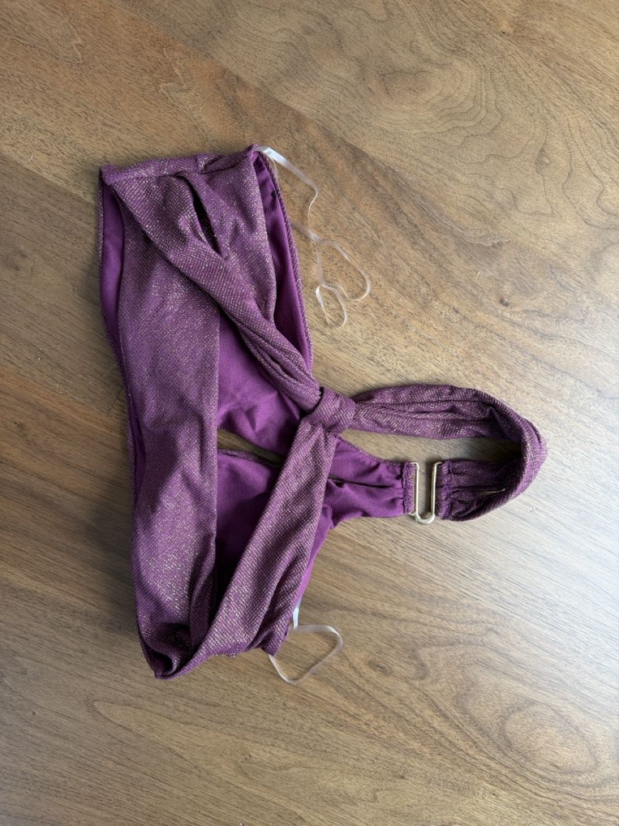 Top: neu Glitzer Top oder Oberteil Bikini Gr. LSommer – Nuovo (secondo la descrizione) da Weggis venduto da Doris 1